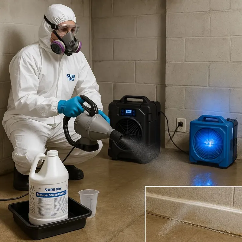Sanitization and Odor Removal process in Pine Knoll Shores, NC