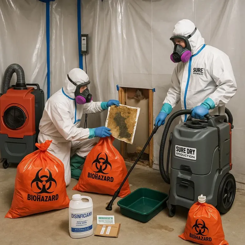 Contaminated Water Handling Protocols process in Pine Knoll Shores, NC